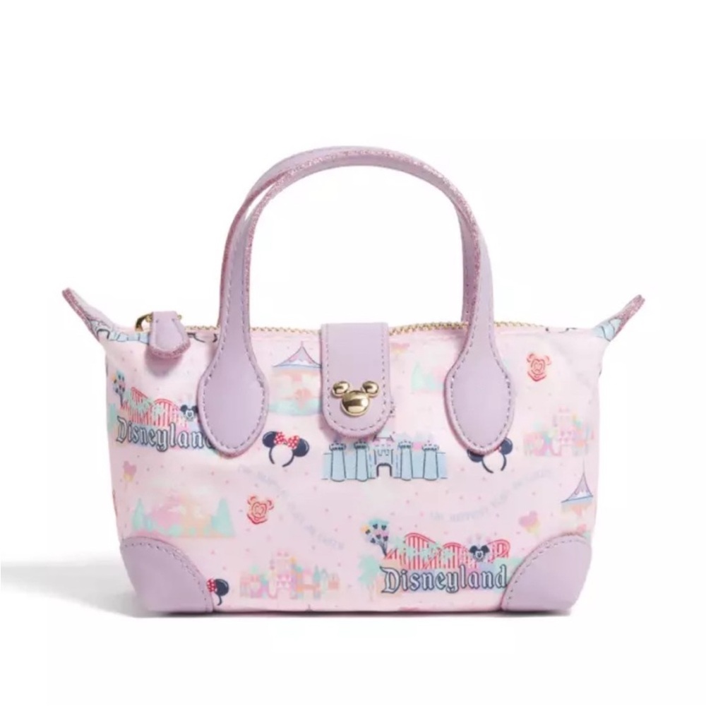 Disneyland Stoney Clover Lane Pastel Mini Pouchette Crossbody Bag